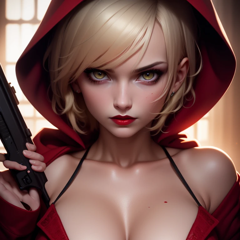 (best quality, 8k, highres, photorealistic:2.0), (solo, one girl:2.0),(lighting:front),(lighting: strong),(american beauty:2.0),(girl is very muscular:1.5),(shiny skin:1.5),(oily skin:1.5),(platinum blonde hair color:1.5),(flat chest:1.5),(((small breasts))),(Photographed in the slums of Detroit),(ultimate beautiful girl),(((energetic woman))),(((hip hop culture))),(hip hop dancer),((hoodie zip full open)),(navel is visible),(((hip hugging pants))),Blush brown makeup , dark eye makeup ,pink lipstick,(big eyes girl:1.3)