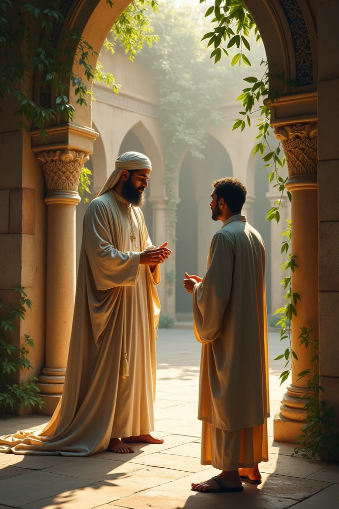 Once an atheist scholar met Hazrat Imam islamic
