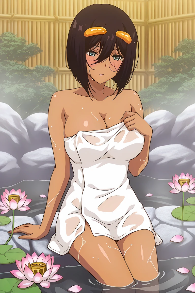 best quality,masterpiece,1girl,solo,(((NSFW))),(((9years old))),japanese girl,an extremely cute and beautiful girl,highly detailed beautiful face and eyes,petit,cute face,lovely face,baby face,shy smile,show teeth,black hair, breadead hair,Hairless pussy,flat chest,skinny,slender,(((wearing a wet thin brown floral mini Kebaya))),(((standing in a rainforest temple))),she is looking at the viewer,hands pull off clothes,(undress:1.1),(no panties:1.1),(legs spread wide:1.1),(no bra:1.1)