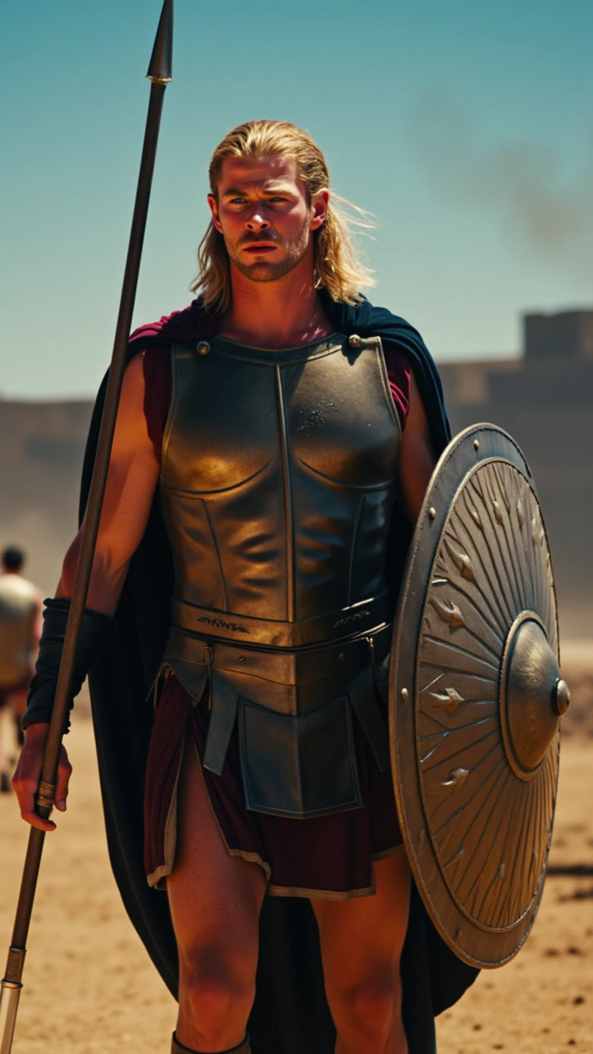 "In a realm of epic legends, behold the awe-inspiring tale of Alexander the Great, the fearless conqueror, unfolding before your eyes. Epic, legendary, and shrouded in mystery, immerse yourself in the dark atmosphere."