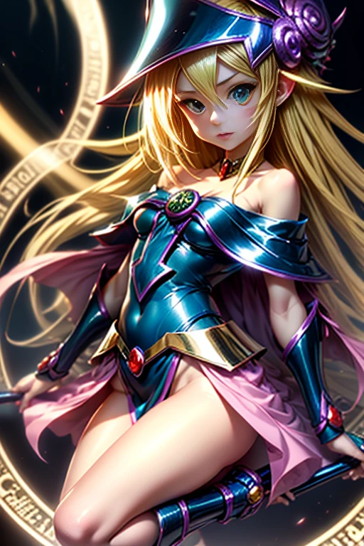 (I look up at the girls from the ground.)、(The girls who surrounded me and hugged me)、((Emotionless, blank eyes、Expressionless)), (Magic Warrior)、(FINAL FANTASY 6_Tina)、low length、(thin)、(( girl))、(Transparent fair skin), (((child girl)))、Wavy、(Green Hair)、ponytail、Purple scrunchie、((Forehead))、Big eyes、Grey Eyes、purple shoulder armor protector, (Red leotard)、A transparent light purple cloth is wrapped around her waist.、red wristbands、(covered nipples), ((Angle from below1.5)), Covered navel、(Thighs), crotch、(Red Armor Boots)、(Angle from the bottom of the girl), ((A boy lying at her feet exposing his crotch)), (at a research facility)、((Colorful balls of light appear all around))、((Cast magic on the penis))、(The whole body is enveloped in a pink aura.)、(((penis))), (((eject cum))),