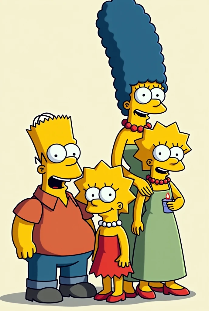 Simpsons by ghibi studio