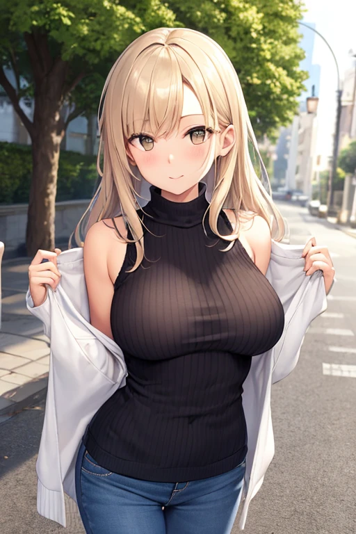 slightly see-through clothes