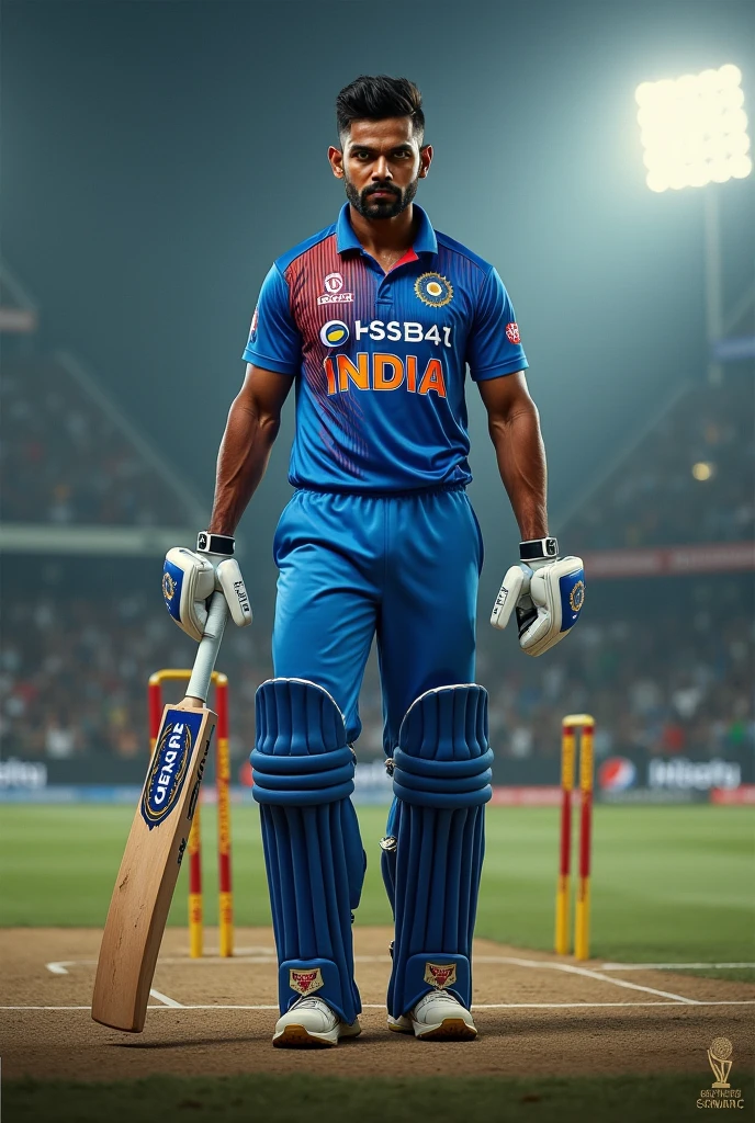 Sanju samson in indian jersey