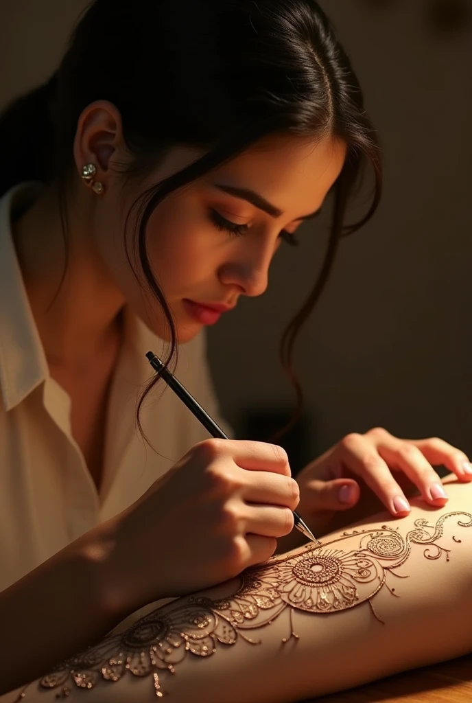 Henna artist