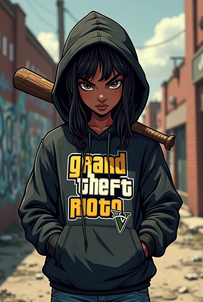 Uma linda mulher negra, black tactical shirt and over the shirt a swat vest, black cap, corpo inteiro, black sports leggings pants, tactical glove, rosto ultra detalhado, cabelo cacheado, Action Pose, revolver, pose de tiro, Looking at camera, Realistic very high resolution, qualidade 8k 16k.