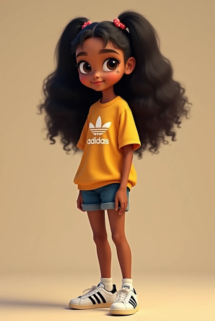 realism portrait of cute 9 month old African American little girl ((dark skin color)) drinking coffee, ((chibi)), cute smile, ((sitting on a park bench)), wearing white T-shirt and jeans, current fashion, long hair mega hair, ((kanekalon)), background dark lighting, close-up, product view, detailed facial details, perfect face, sharpness, trend art, sharp facial details, cgsociety, ultra high quality digital art , exquisite hyper details, 4k, 8k soft lighting, dreamy --iso 100, fashion -