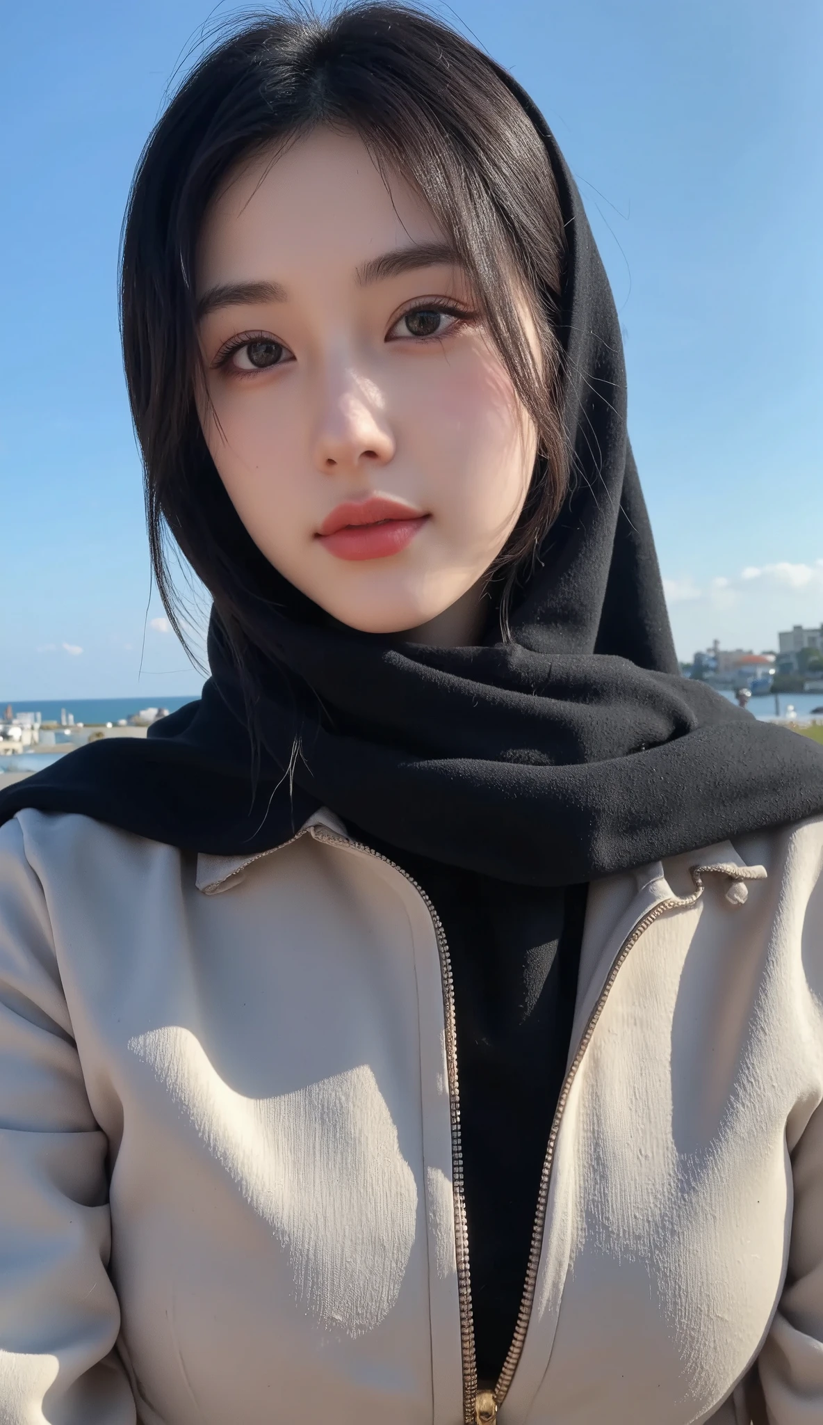 (best quality,4k,8k,highres,masterpiece:1.2),ultra-detailed,eyes detailed, face bright,Realistic face glow,(realistic,photorealistic,photo-realistic:1.37),19years old girl, Pasmina hijab abaya,blue hijab pasmina,asian korean beautiful girl girl,book,style sex +18,book Arabic,erotic Asian korean