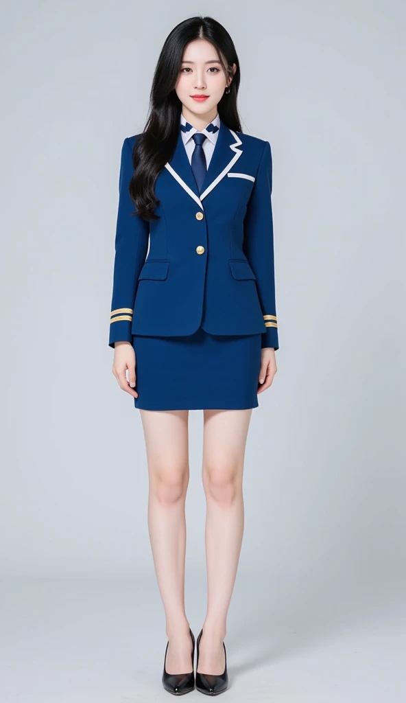 16K quality、Highest quality, It is high resolution., Real photo、((Standing posture facing forward、Full body portrait))、(((20代のBlondeのfemale police officer)))、(((She is rolling up her plain navy blue tight skirt with both hands.、Skirt rolled up、White pantiesを露出:1.5)))、((Time is night))、((Tokyo roads、Police car))、(((Police blue uniform、Police blue blazer、Police blue micro mini tight skirt、Long sleeve、White panties)))、She is rolling up her micro mini tight skirt with both hands.、((Pure white high-leg panties))、(Police hat)、((Green armband))、(Gold Button。Police emblem)、(Police Pantyhose)、(((Beautiful golden hair、Put out your ears、Updo Hair、short hair、Blonde:1.5)))、((Black high heels))、Shiny earrings、choker、((blue eyes))、((Embarrassed expression、blush))、Beautiful legs、(Big eyes、No makeup、Very beautiful and subtle makeup, Light makeup,)、 Beautiful eyeshadow、Perfect body、Perfect hands、Perfect Fingers、Detailed and beautiful thin lips、A clear, beautiful face and well-proportioned eyes、Highly detailed eyes and face、Long eyelashes、double eyelid、A neat nose、Thin eyebrows、Border Light、Realistic Light、 Cute round face, Plump thighs、Accentuate your thighs、Hairstyle with bangs、Slender body、slim、Light-reflecting skin、Model body type、8Head to Body、Low - Angle、The light reflected in your eyes、Smaller face、Lip gloss、Looking away、Background blur、Movie lighting from the front、Light on face
