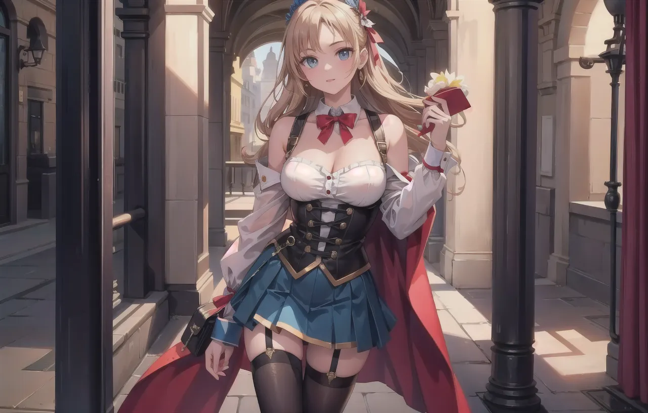 Very detailed, High resolution, Perfect dynamic composition, Beautiful attention to detail, Showing cleavage, Beautiful breasts, Ancient world, Flushed face, Dynamic pose, Hidden slightly nipple, Natural Lip, Seductive udder, Off shoulder, Waist cape, Flare skirt, Fantastic illumination, Underboob, Pampering gesture, Terrifying sky, Unknown language, Love face, Dancing in the Wind, The optimal ratio is four fingers to one thumb, Half naked, Gravure idol, Big Breasts, A mysterious place, high detail, masterpiece, accurate, anatomically correct, super detail, high quality, Highres, award winning, UHD, 8k