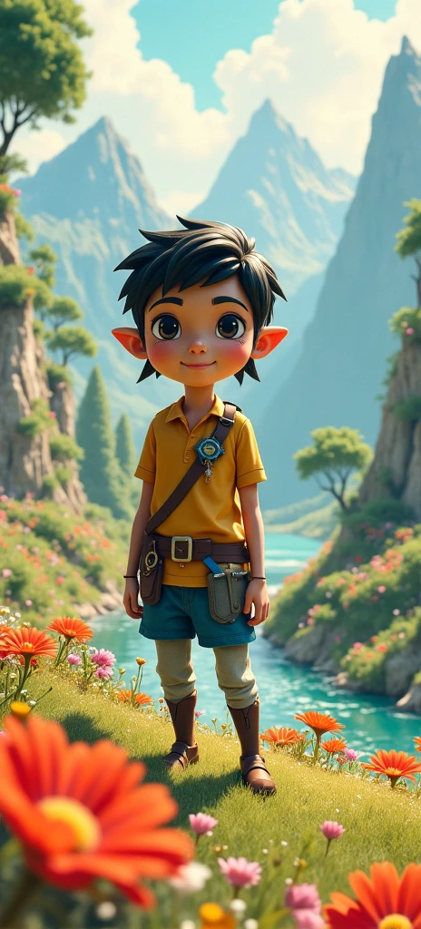 Alleunam, A child who protects nature and can transform into any animal
