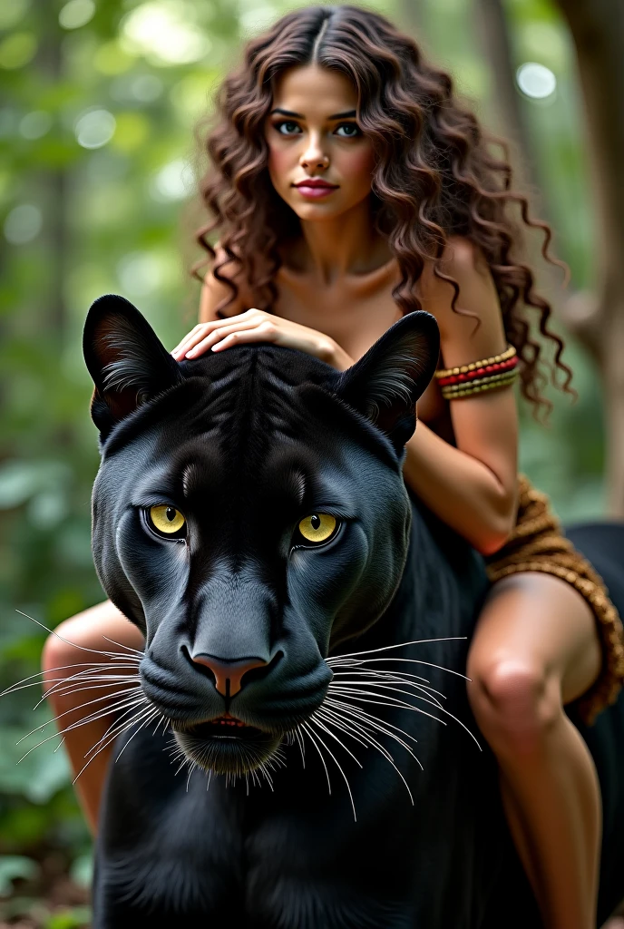 full body image,ANGOLA women are very beautiful.,Her face and mannerisms looked thrilling. LARGE BREASTS AND DETAILED CLEAVAGE PETTING A CHEETAH