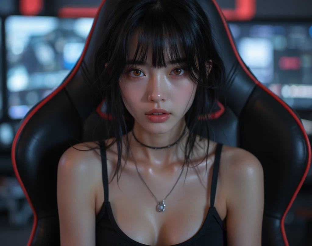 araffe woman con auriculares sitting in a chair with a laptop, con auriculares, con auriculares, Hermosa Delphine, Streamer de Twitch, Cutecore, Chica coreana, dilraba dilmurat, 18 years old, Asian girl, beautiful Asian girl, hermosa poarch, Foto de perfil de la foto de cabeza, Ava Max, Amouranth, Usar auriculares para juegos