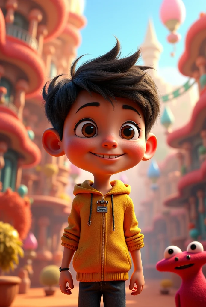 A photo of me style Pixar - SeaArt AI