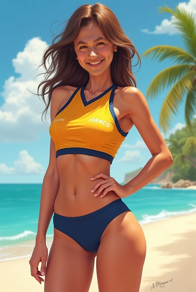 best quality, masterpiece, (realistic:1.2), 1girl, solo, (silhouette lighting:1.2), smiling, braids hair with bangs, tribal tattooed, (dark skin:1.4), tribal bikini, face paint, face marker, hourglass figure, savanna, blue sky, clouds