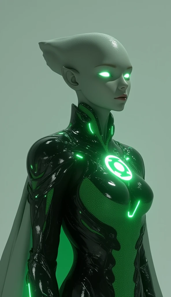 3D sculpture, essence of artificial intelligence, luminous eyes, luminous electronic tattoos, electric shock, electromagnetic pulses, captivating look, charm of technology, hypnosis as a background, futuristic technological color palette, Ultra detailed shot of a dark sculpture made out of emerald obsidian and dark matter, incredible sculpture of a unique creature, , 3D render, translucent skin with subsurface scatter, endlessly fractal, aura melting dimension, light reflection on crystal of the sculpture, ((full body shot, Full shot, FI, FULL PICTURE, FULL BODY, The character should be in an epic and dynamic pose, exuding power and charisma,)