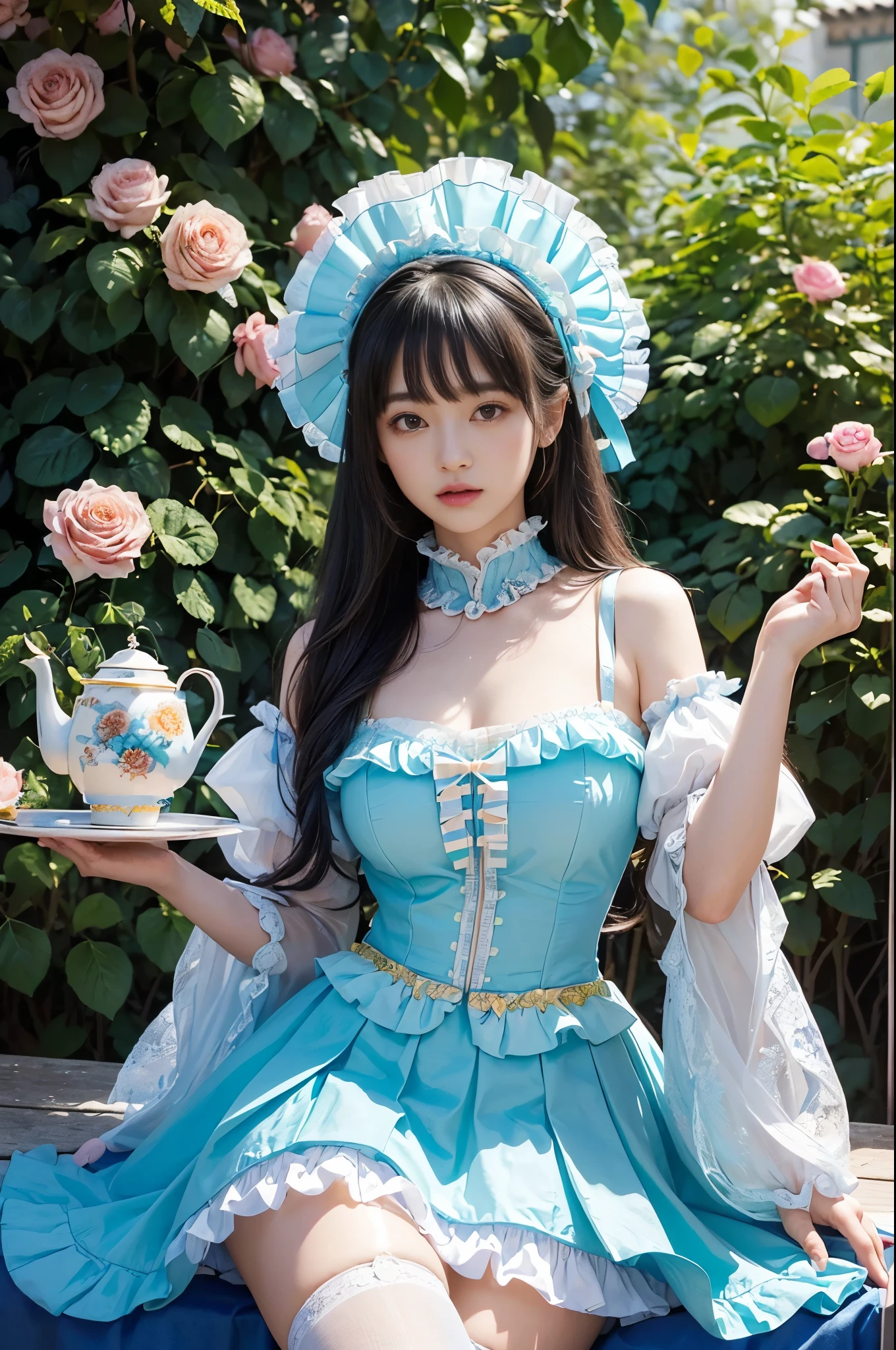 (best high quality:1.5), obra de arte, (8k), extremely detailed, (High details:1.4), Solo, (HotLexi woman), ((Go Youn-jung)), (((24 year old Korean Ulzzang female))), (cosplay), BREAK, (Photo/medium)/