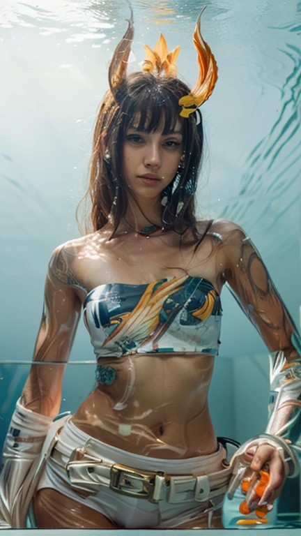 Beautiful Alluring cyberpunk knight, Athletic Well Toned Body, Elegant Form, at a cyberpunk city, Barely Clothed, cleavage, Beautiful Face, Ominous cyberpunk Theme, Fiverr Dnd Character, Octane Render, Digital Art, Extreme Detail, 4k, Ultra Hd, Polished, Beautiful, Hyperdetailed, Intricate, Elaborate, Meticulous, Photorealistic, Sharp Focus, Wlop, Character Design, Unreal Engine, 3d Rendered, Volumetric Lighting, Reflections, Glossy, Digital Illustration,  Pose, Suggestive Pose, Lewd, Full Body Shot, anatomically correct, 💖❤💕💋❣,lucy from cyberpunk edge runner action post, cyberpunk city at night with pedestrians, facing viewer, with crows