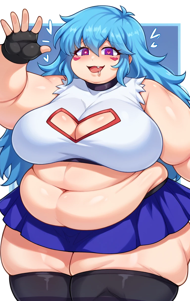 super wide hips
