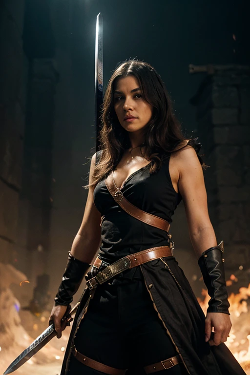 Girl Brown in Mortal Kombat