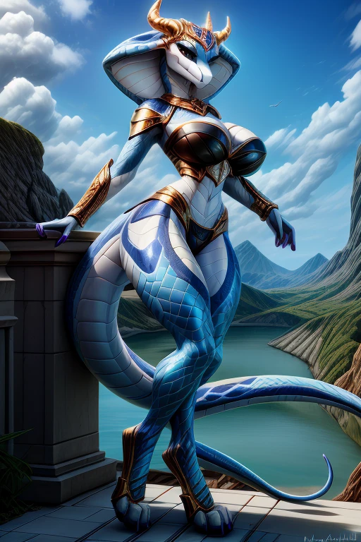 Princess Seoritsu and the Blue Dragon、The Legendary Great Dragon=blue dragon、Natural light、Best Quality、FULL BODYSHOT、 8k wallpapers amazing, exquisitedetails, hight resolution, Beautiful Detail Girl