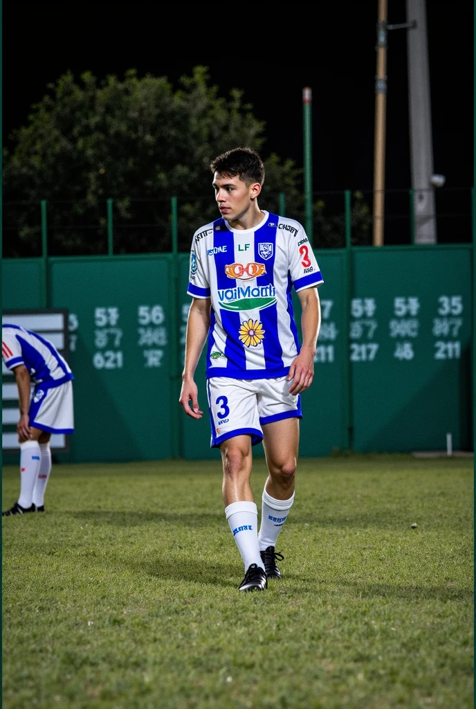 19yo dg_Luis, soccer player, jersey, shorts, running, field,  portrait, 
<lora:dg_Luis_v1:0.8>