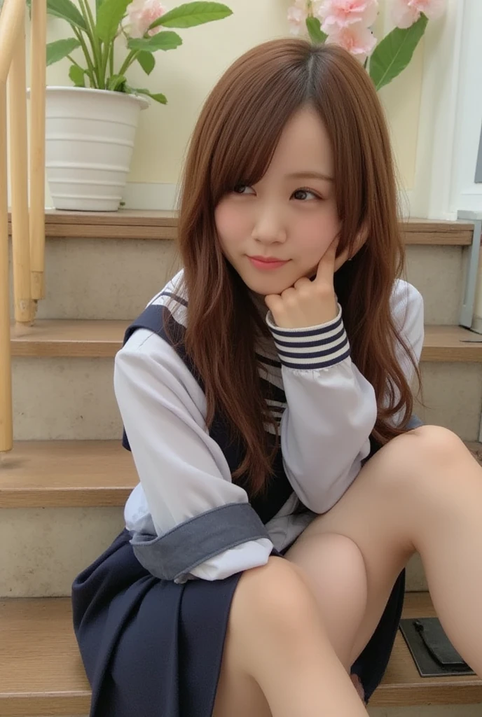 1 beautiful young girl, very beautiful detailed face, smile shyly, deep cleavage:0.8), (oversized full zip hoodie), (Gray Tartan Check Pleated Skirt), (knee high boots), (garter belt), (break), (Lift the hem of the skirt with your hands:1.3), (Pull up the skirt with your hands:1.3), (lace panties, show panties), (detailed face:1.2), Symmetrical detailed eyes, high quality, realistic, very detailed CG integrated 8k wallpaper, very detailed, High resolution raw color photos, professional photography, realistic portrait, cinematic light, beautiful, Super detailed, advanced details, (((Bokeh))), Depth of written boundary,Draw so that the crotch cloth of the white underwear is visible......, blonde, twin tails, Japanese  , Japanese gal, t高いs open, smile, spread your legs, turned into slime, lying down, squat, I can see your pants, Skirt flip, short skirt, Pants visible from skirt, ace fabric underwear, Japanese sailor suits、King&#39;His figure can be seen through his ribboned trousers...&#39;transparent clothes.、Pants fully visible、The clothes are fluffy、My blouse button came off, showing off her panties, Cleavage visible from the blouse,My nipples are transparent, Panties look nice, Underwear with a small area,string panties, Angle from feet, angle from below, Angle looking up from below, micro lingerie,White cotton fabric underwear, show off your crotch, White cotton fabric underwear,