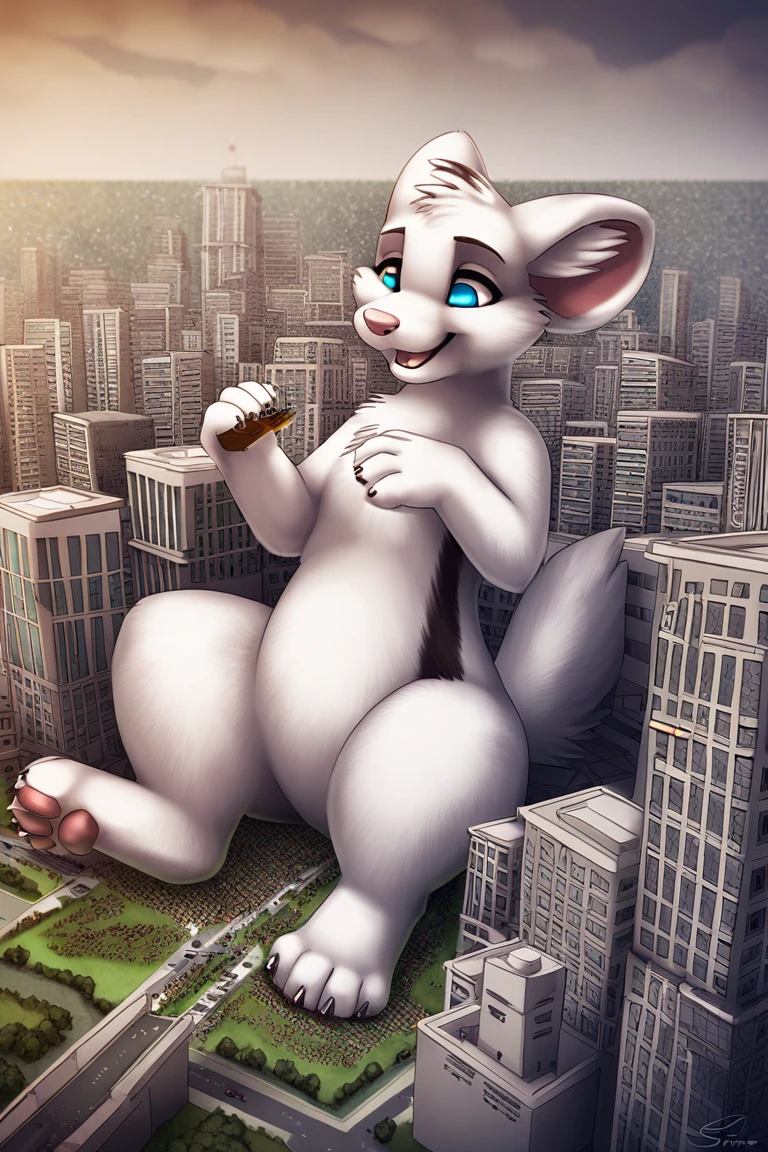 [fenneko], [aggretsuko], [Uploaded to e621.net; (Pixelsketcher), (wamudraws)], ((masterpiece)), ((HD)), ((solo portrait)), ((POV)), ((front view)), ((feet visible)), ((furry; anthro)), ((detailed fur)), ((detailed shading)), ((beautiful render art)), ((intricate details)), {anthro; (slim figure), beige fur, black nose, (both eyes closed), (short eyelashes), fluffy tail, (gorgeous hips), (small boobs), (camel toe), (beautiful legs), (beautiful feet), (sweating), (blushing), (clenching teeth), (cute fang)}, {(office woman), (white button-up shirt), (cleavage), (nipple outline), (blue lace bra under shirt), (nipple outline), short blue pencil skirt), (upskirt blue panties)}, {(sitting on viewer), (on knees), (grinding on viewer's penis), (looking down at viewer)}, [background; (cubicles), (white walls), (window), (blue sky), (sun rays)]