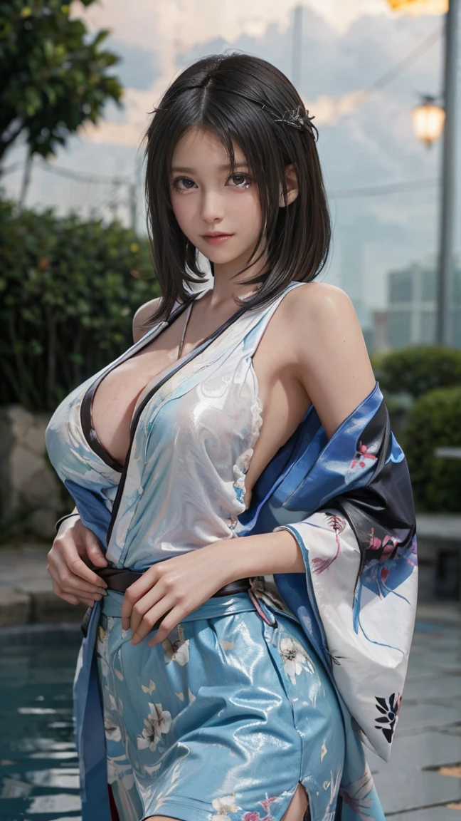 1girl, white knit dress, appealing cleavage,( beautiful tattoo:1.2), overhead view, beautiful detailed eyes, beautiful detailed lips, extremely detailed eyes and face, long eyelashes, feminine charm, detailed texture, snug fit, fashionable, soft fabric, radiant skin, (best quality,4k,8k,highres,masterpiece:1.2), ultra-detailed, (realistic,photorealistic,photo-realistic:1.37), tamaki