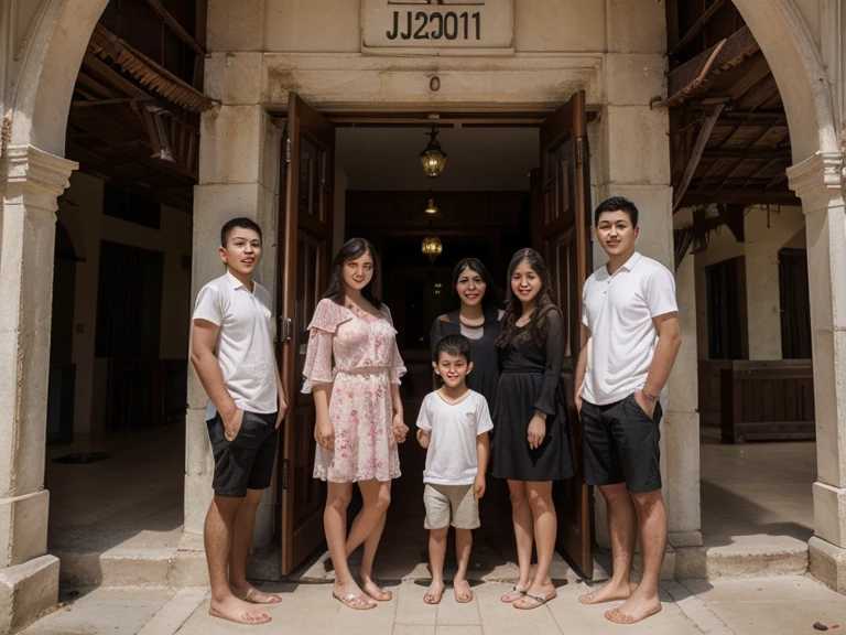Family on vacation