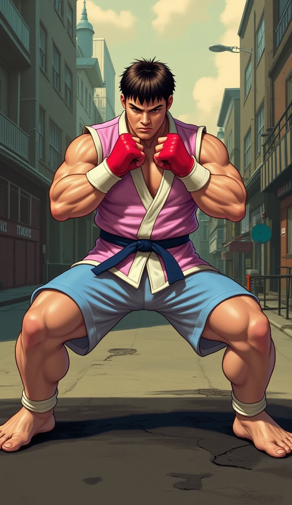 High Definition 3D Ultra HD 8K,NSFW,masterpiece、highest quality、bold composition,(karate uniform,red headband :1.2),ass pov,(25-year-old male),male focus,erection,lying,,open your lges,muscular male,toned,toned male,big pectorals, Street Fighter,Ryu, Sexy、black hair, (detailed face,open mouth,blush、orgasm:1.2)、city、lying,(penis,Sex.anal:1.5),Sweat、vapour、glowing skin、Strong muscles、projectile cum,semen