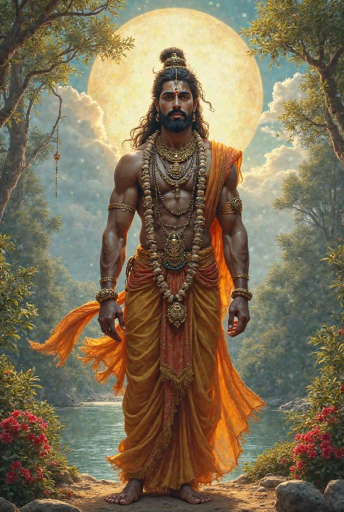 Sani devol as Shri Hanuman Indian God