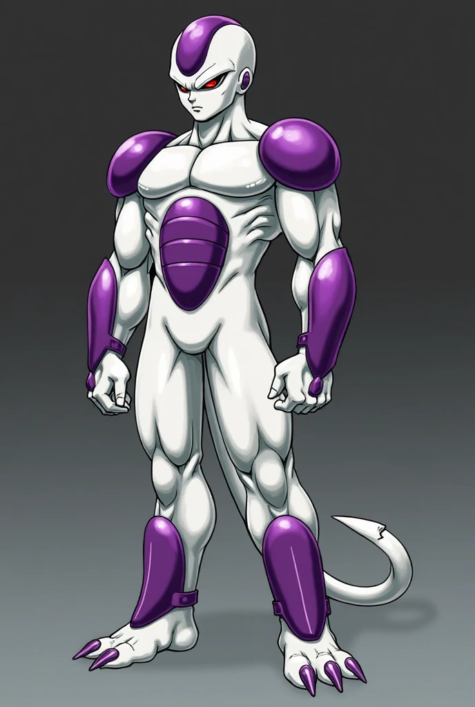purple_body,anime,shirtless,topless,purple_muscle,athletic male body with defined muscles,rippling biceps,strong pectorals,toned abdomen,purple glowing body,anime style,shirtless male