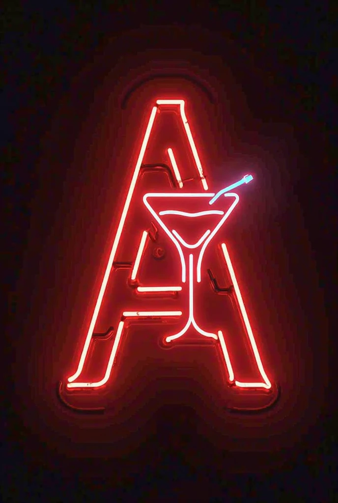 I want a cocktail glass with a skull in neon colors with the word sunrise in large neon
