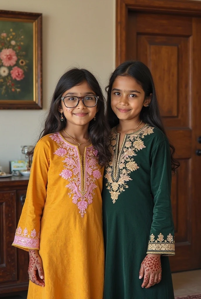 Zarwa name girl amd Ali name boy with pakistani suit and pakitani flag