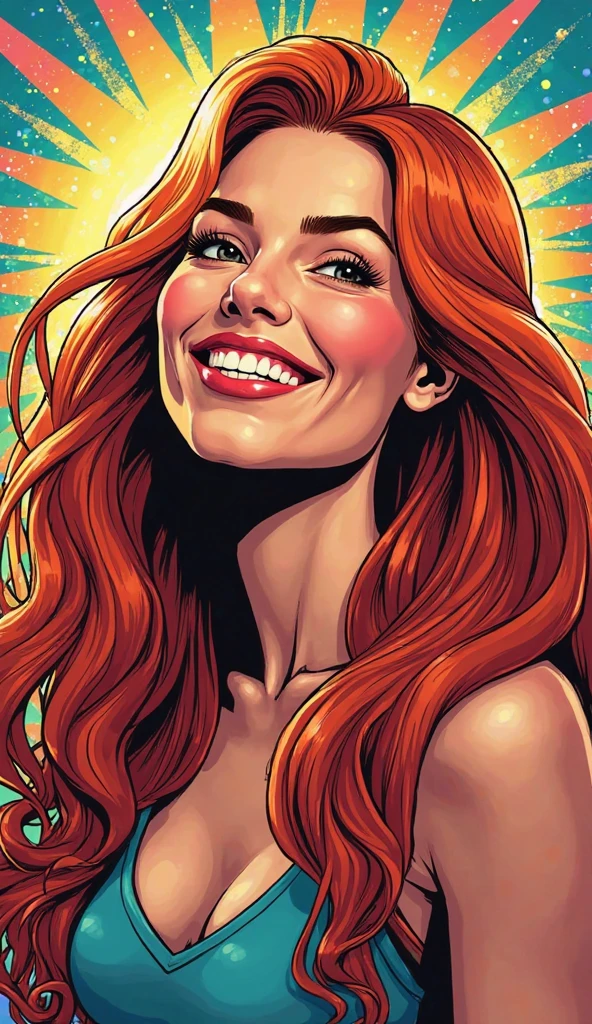 ruby is laying on sand with Red lipstick on her face, Woman with red hair, Red-Hairede Frau, red hair and attractive facial features, light-Red lips, Red lips, eine Red-Hairede junge Frau, luscious Red lips, sexy Red lips, smooth red skin, Red lipstick, Red-Haired, deep Red lips, Red-Hairede junge Frau, faint Red lips