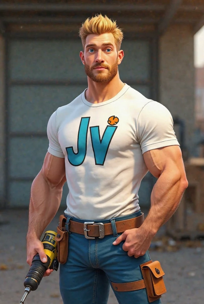 nsfw, gay, homoerotic, best quality, masterpiece, hyper realistic, extremely detailed, "Thank" text in blue neon lights in the background, huge bulge in extremely sexy tiny white gstring, extremely handsome ginger man, palms touching, smile, half body, fill frame, dark cinematic lighting, extremely dramatic shadows, no background, perfect face, perfection, no signature, no logo