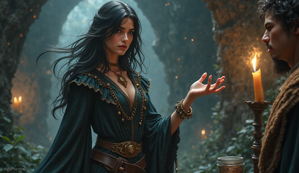 8k, elegant, majestic, digital photography, ((masterpiece)), sidelighting, hdr, vibrant abstraction of a medieval festival, dynamic dancers twirl amidst a sea of vivid, (highly detailed face:1.5), swirling hues, evoking joy and movement. Realistic hands. [The characters are surrounded by mist, evoking a mysterious and eerie atmosphere. The lighting is dark and atmospheric, with smoke adding a touch of sinister ambiance. Best quality image, HDR enhancement, showcasing the utmost level of detail and realism, full body shot:1.5]. [8K, Best Quality, Ultra High Resolution, (highly detailed CG unity 8k wallpaper), (best photo), (best shadows), isometric 3D, octane rendering, ray tracing, highly detailed, (Best quality, 4K, 8k:1.2), absurdity, ultra detailed, (realistic, photorealistic, photorealistic:1.37), complex parts, HDR, (complex parts:1.12), (hyper detailed, hyper realistic, Soft lighting, spicy:1.2), (complex parts, Hyper detailed:1.15). Blurred foreground. (backlit), masterpiece, high quality, brightness, chromatic aberration, foggy smoke, shadows, contrast, clear sky, (warm hue, warm tone), high details, natural reflections]. (YES SFW)