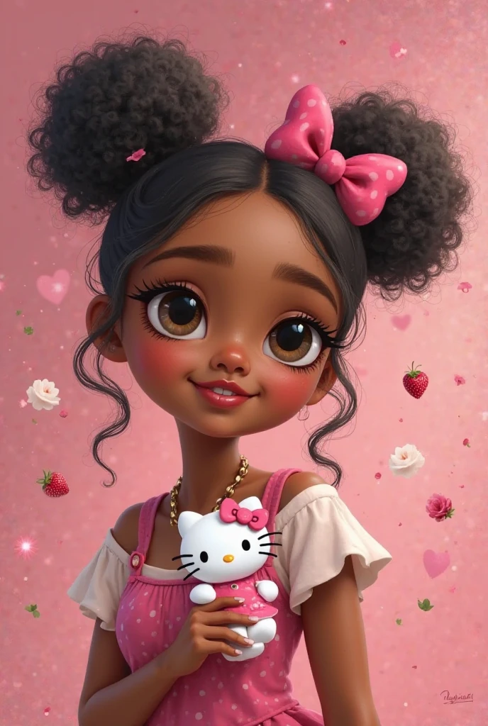Hello kitty black girl