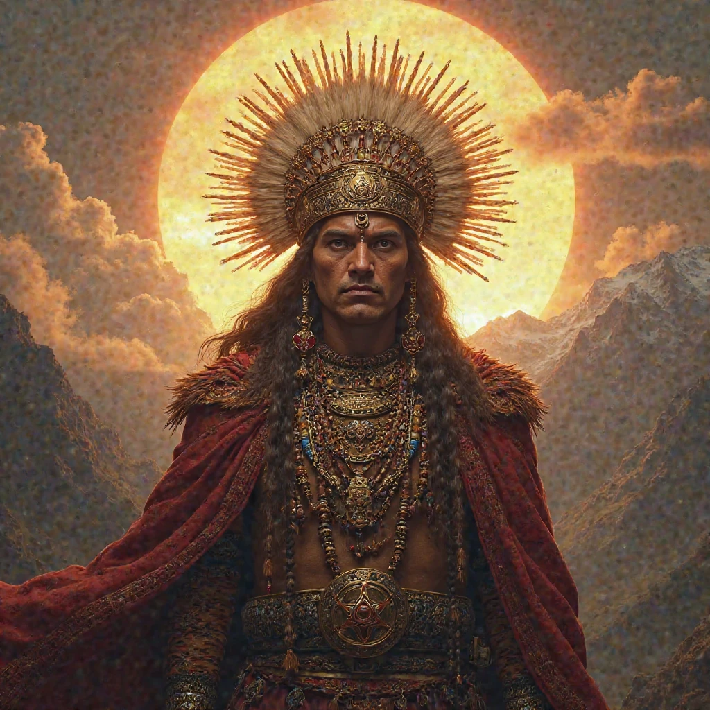 DonM4lph4, kalku, Sorcerer in Mapuche mythology, powerful dark magic, malevolent, casting curses, deeply feared, respected , <lora:DonM4lph4-000006:0.8>