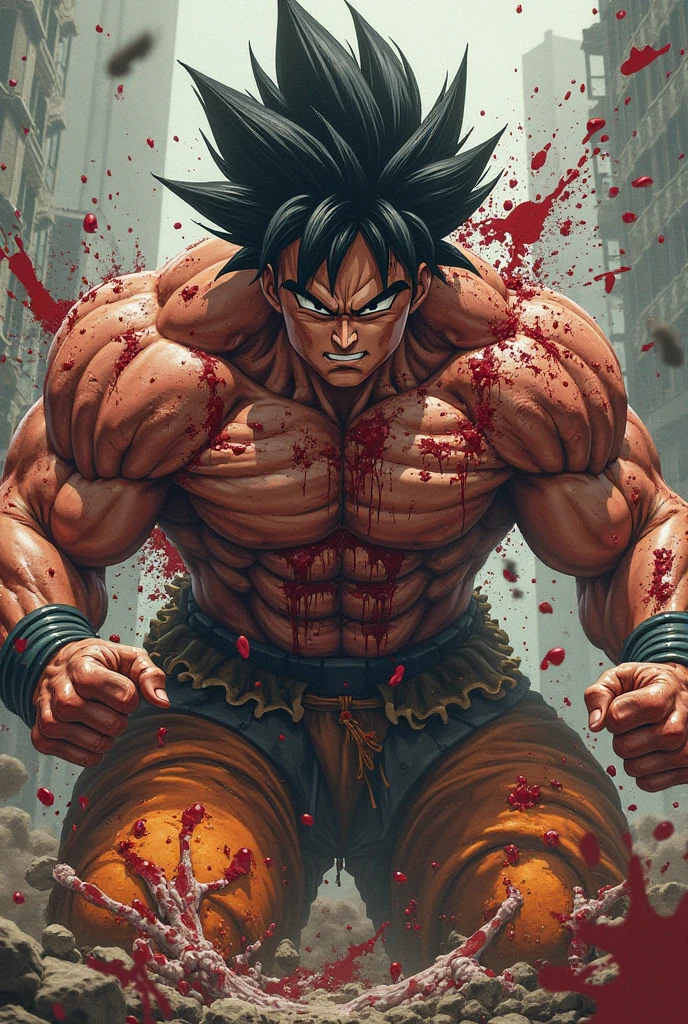 Guts from the anime berserk is angry in a gym