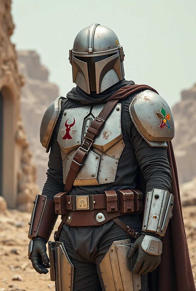 Mandalorian + logo XWF