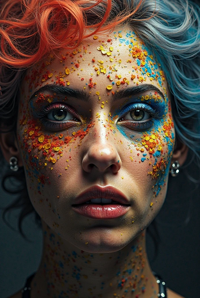 (best quality,4k,8k,highres,masterpiece:1.2),ultra-detailed,(realistic,photorealistic,photo-realistic:1.37),HDR,UHD,studio lighting,ultra-fine painting,sharp focus,physically-based rendering,extreme detail description,professional,vivid colors,bokeh, portraits, horror, lava demon, blonde woman, dancing seductively, scorched world, extensive lava body paint, seductive expression, vibrant flames, mesmerizing movements, enchanting atmosphere.