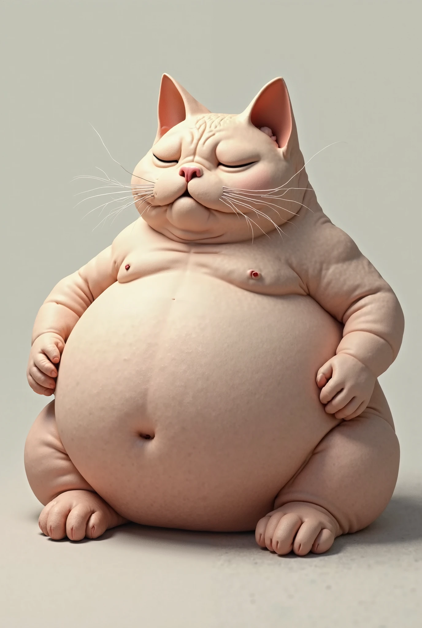 fox,female, long hair, huge breasts, huge hips, huge thighs, plump, voluptuous, morbidly obese, fat arms, fat legs, belly rolls, fat rolls, saggy breasts, huge belly, belly overhang,strech marks, double chin, chubby cheeks, gorgeous, beautiful, eyelashes,huge body, corpulent, wide silhouette, feminine , realistic, standing ,huge belly, huge belly , hair reaching the ground