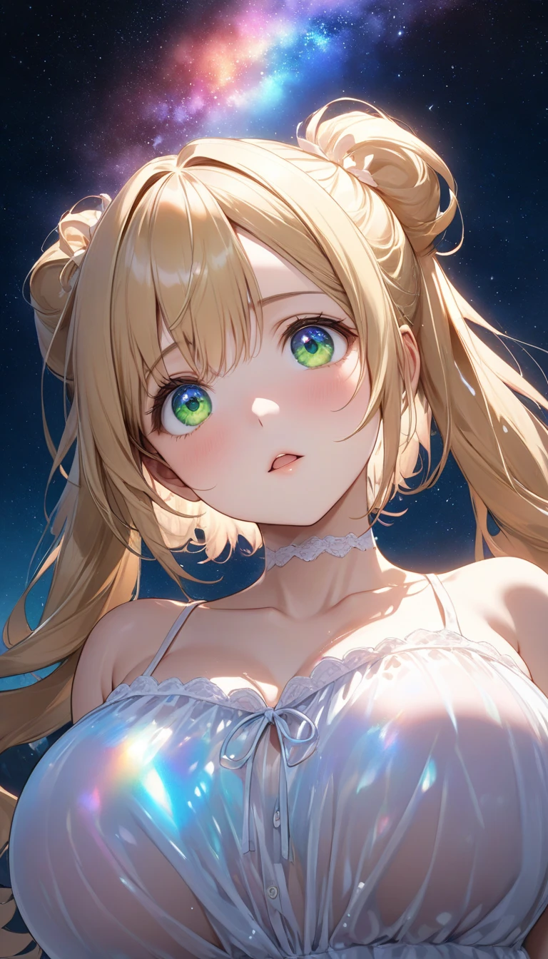 (Highest quality), (Very detailed), (Best illustrations), (Detailed eyes), mature female,独奏,Blonde,Green Eyes,Fox Ears,Fox's Tail,Swimwear,Ocean,Beach,黒いSwimwear,(blush),sweat,smile,masterpiece,Highest quality、so beautiful,High resolution,(Big Breasts:1.3),((Glamorous Body)))(masterpiece:1.2)、(Highest quality:1.2)、Latest Glossy Skin