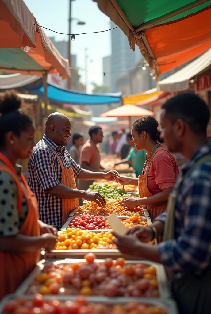 Food is cost in the market may God help us 
