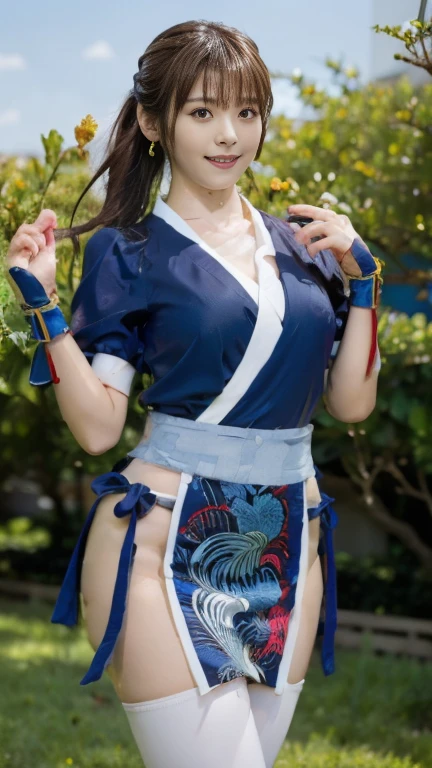 1girl,solo,medium breasts,outdoors,<lora:GoodHands-beta2:1>,(cowboy shot:1.2),butt crack,(thigh gap:1.2),from behind,<lora:0191 Dieselâs infinite rail_v1:0.9>,ruanyi0191,belt,blue jacket,blue necktie,blue shirt,garter straps,hat,high heel boots,pleated skirt,see-through,thong,white gloves,pantyhose,skirt lift,, best quality,masterpiece,highres,official art,extremely detailed cg unity 8k wallpaper