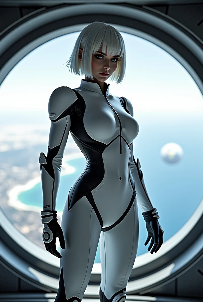 <lora:IcecubeWorld:1>(IcecubeWorld:1.4) (Best quality, 4k, High-resolution, Masterpiece:1.2), 1girl blonde (white dress:1.2) on the (cyber city:1.4)