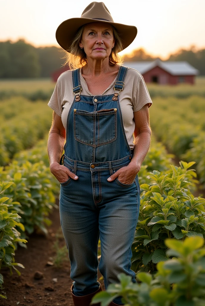 Japan 100 years old old woman aging elderly person aged face gal to off-shoulder、Micro Mini Skirt、Grandma working in the fields wearing thigh-high boots Grandma who had a transplant operation on a muddy gal's big breasts in thigh-high boots Full body