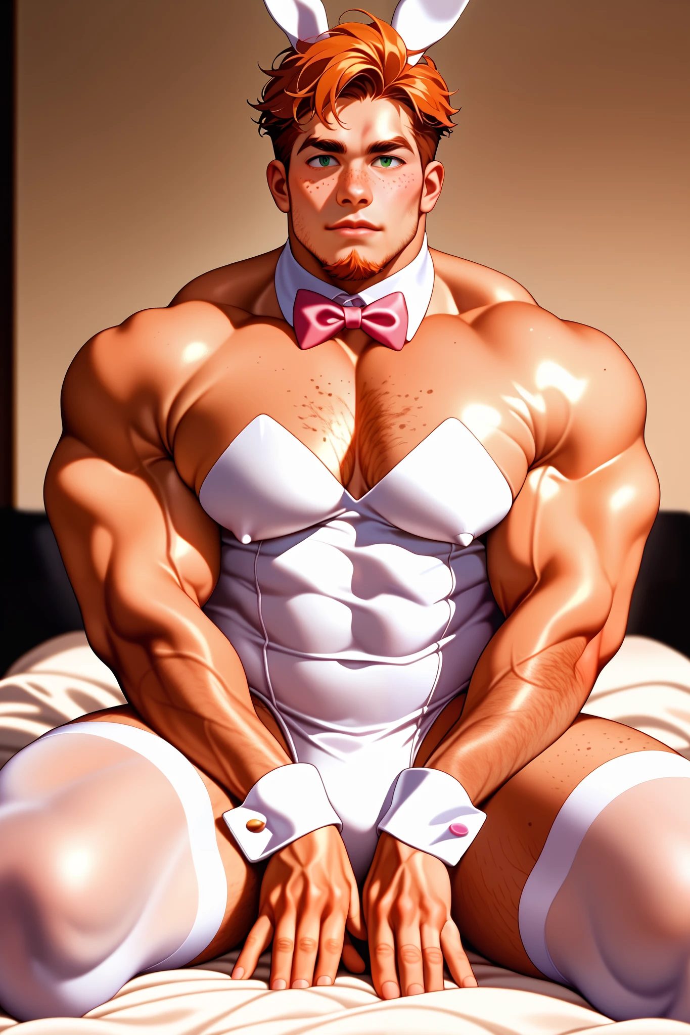 a very skinny white boy with short hair, his body is thin and he is only wearing white underwear he is sitting on a throne with an angry face mannga line art